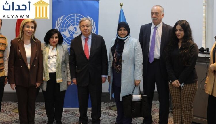 الأمين العام للأمم المتحدة يلتقي عددا من ممثلي المنظمات غير الحكومية في العاصمة العراقية بغداد