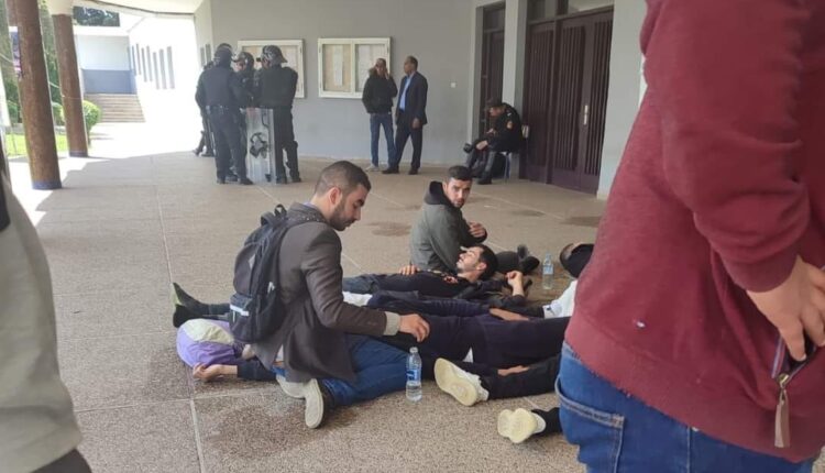 الأمن المغربي يقمع فعاليات الملتقى الوطني السابع عشر في جامعة الحسن الثاني