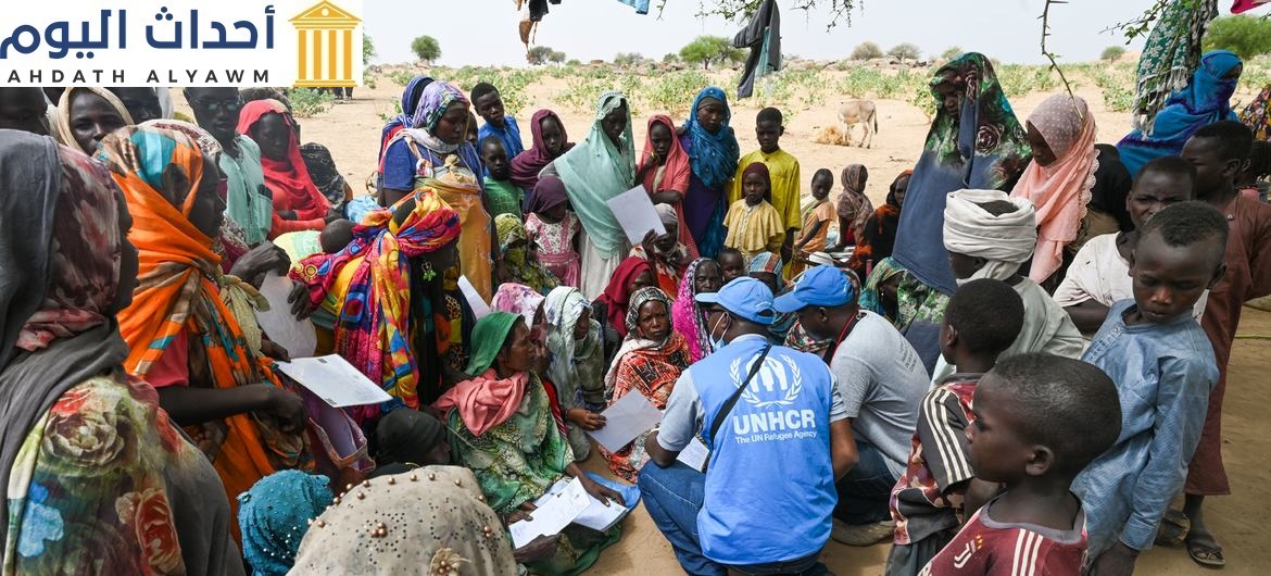 مفوضية الأمم المتحدة لشؤون اللاجئين في تشاد تدعم الفارين من العنف في السودان