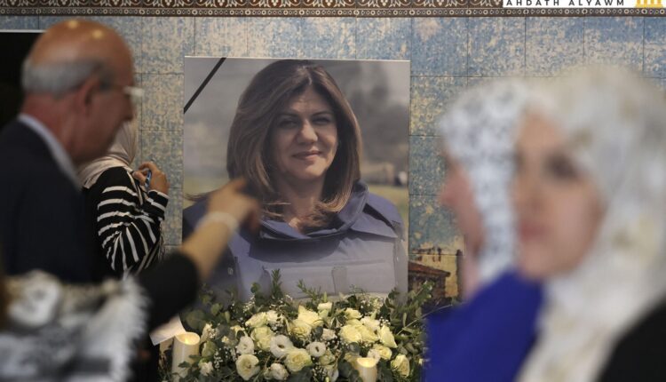 مقتل الصحفية الفلسطينية الأمريكية شيرين أبو عاقلة على يد القوات الإسرائيلية في جنين