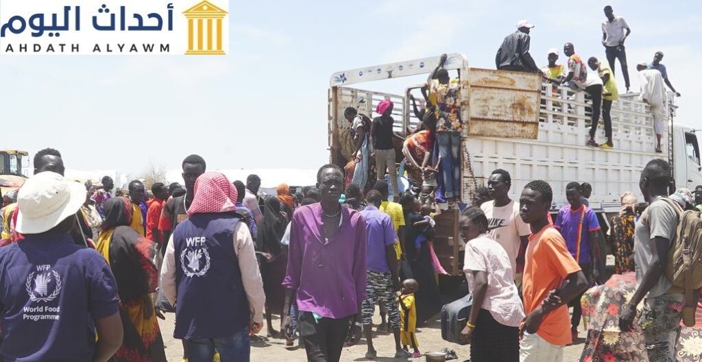 آلاف الأشخاص عبروا الحدود من السودان إلى جنوب السودان فرارا من القتال