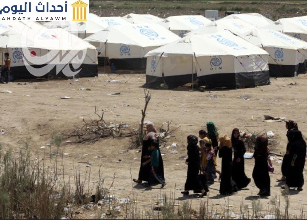 لنازحين عراقيين في مخيمات النزوح