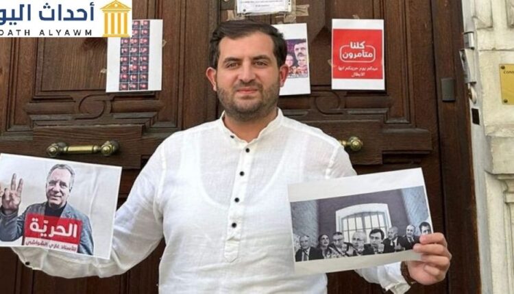 "إلياس الشواشي" عضو المجلس الوطني للتيار الديمقراطي ونجل الأمين العام السابق "غازي الشواشي"