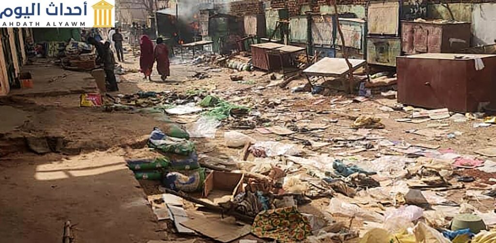 آثار النزاع المسلح القائم في السودان بين قوات الجيش السوداني وقوات الدعم السريع