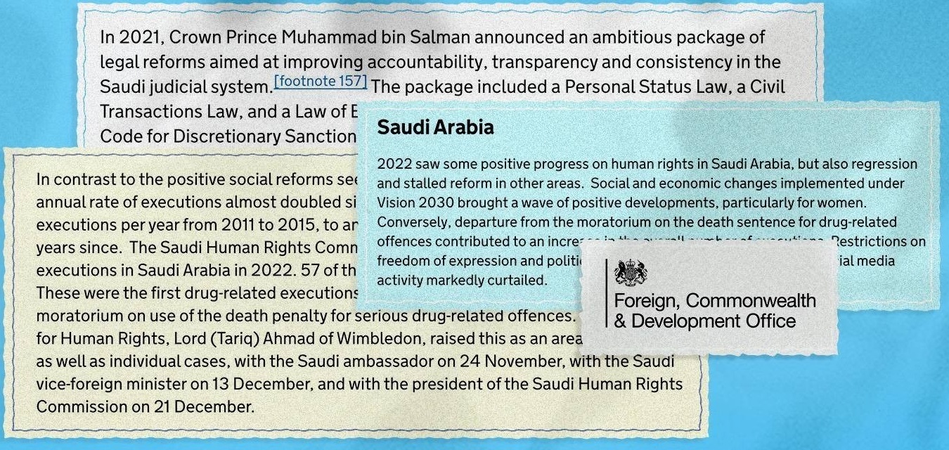وزارة الشؤون الخارجية والكومنولث والتنمية في المملكة المتحدة تقلل من شأن انتهاكات حقوق الإنسان في السعودية: القسط تدعو حكومة المملكة المتحدة إلى اتخاذ مزيدٍ من الإجراءات القوية