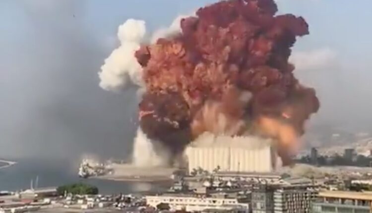 انفجار مرفأ بيروت