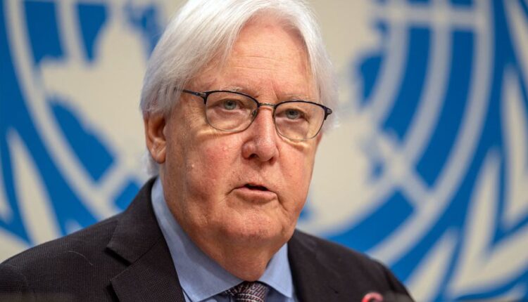 وكيل الأمين العام للأمم المتحدة للشؤون الإنسانية ومنسق الإغاثة في حالات الطوارئ، مارتن غريفيثس