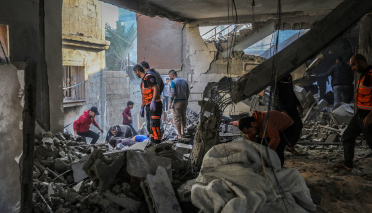 آثار العدوان الإسرائيلي على قطاع غزة