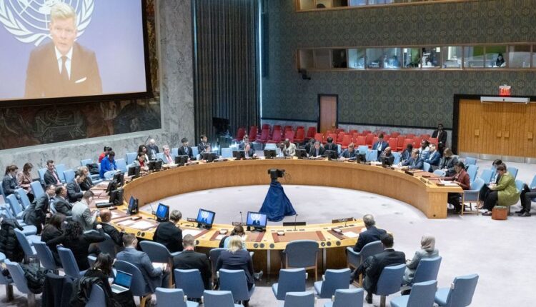 المبعوث الأممي إلى اليمن هانس غروندبرغ يتحدث أمام مجلس الأمن الدولي عبر دائرة اتصال مغلقة