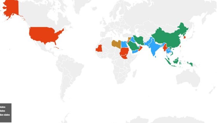 تقرير حقوقي: السعودية من الدول الأعلى تنفيذا لأحكام القتل بجرائم مخدرات