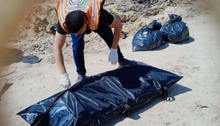 أجساد الضحايا