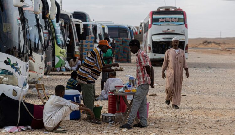 اللاجئين السودانيين في الأراضي المصرية