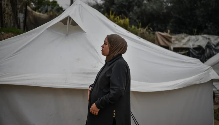 الحوامل في غزة