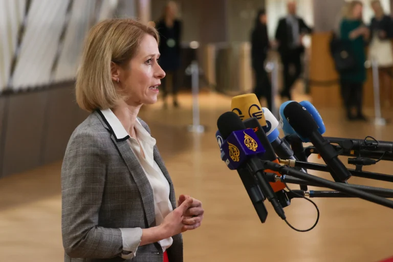 202502eca belgium Kaja Kallas