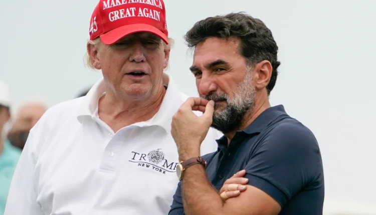 ترامب مع ياسر الرميان