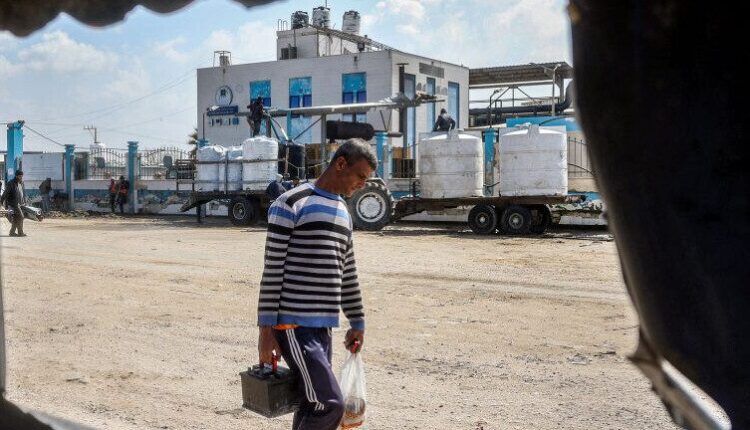 أزمة المياه في غزة