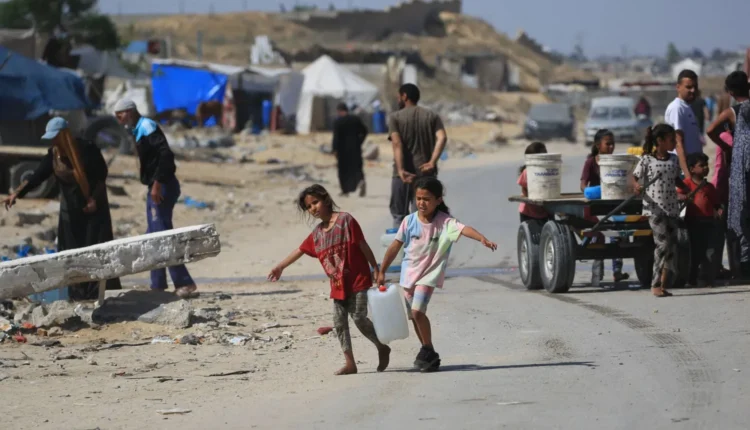 الوضع الإنساني في غزة