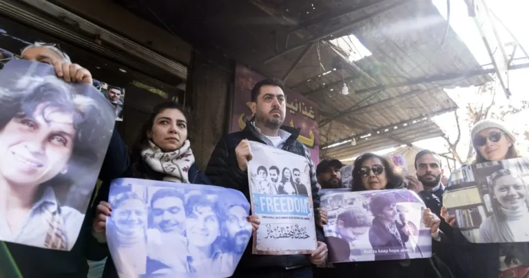 202505mena syria disappearedactivists protest
