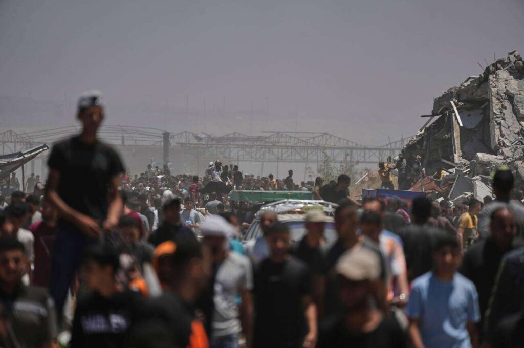 الجيش الإسرائيلي قتل وأصاب أكثر من 600 فلسطيني قرب مراكز المساعدات في أسبوع