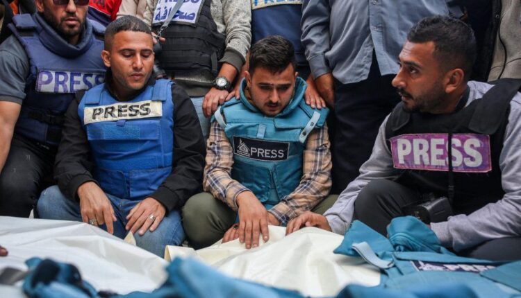 استهداف الصحفيين في غزة