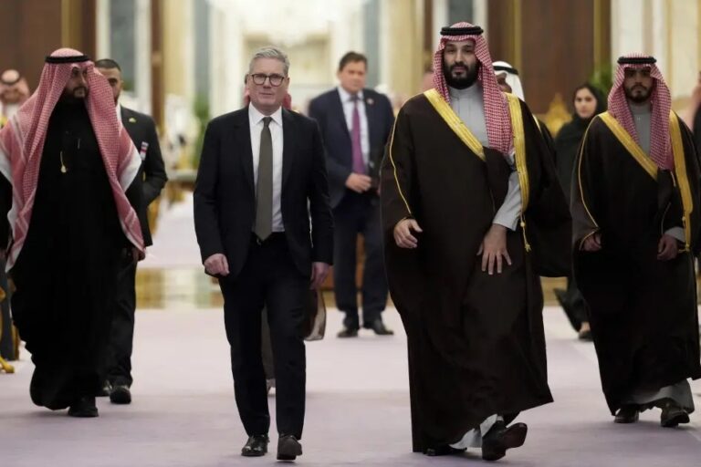 كير ستارمر ومحمد بن سلمان