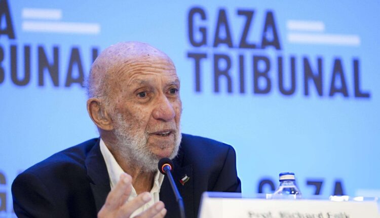 رئيس مجلس أمناء المرصد الأورومتوسطي البروفيسور "ريتشارد فولك"