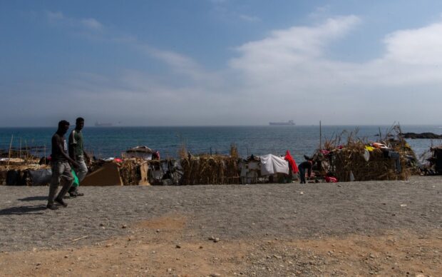 202608eca spain ceuta trampolin huts