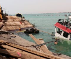 202609mena yemen Port of Mokha sunken vessel